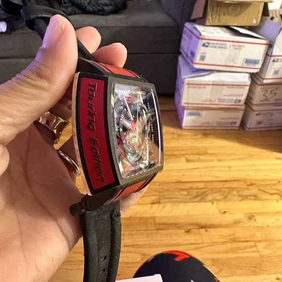 Invicta Black and Red Men's Watch - Picture 2 of 5